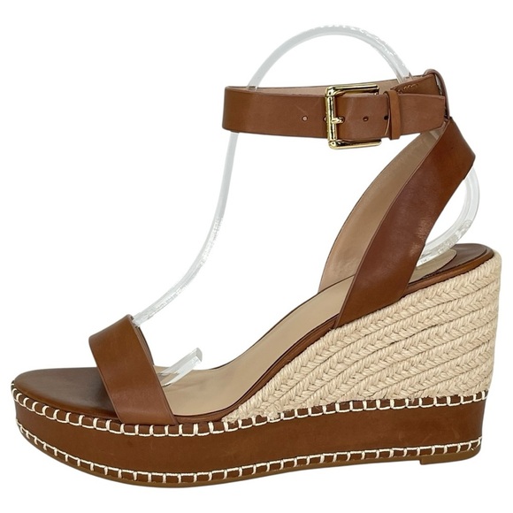 Lauren Ralph Lauren Hilarie Leather Womens Sandals Size 9.5M - Picture 2 of 13